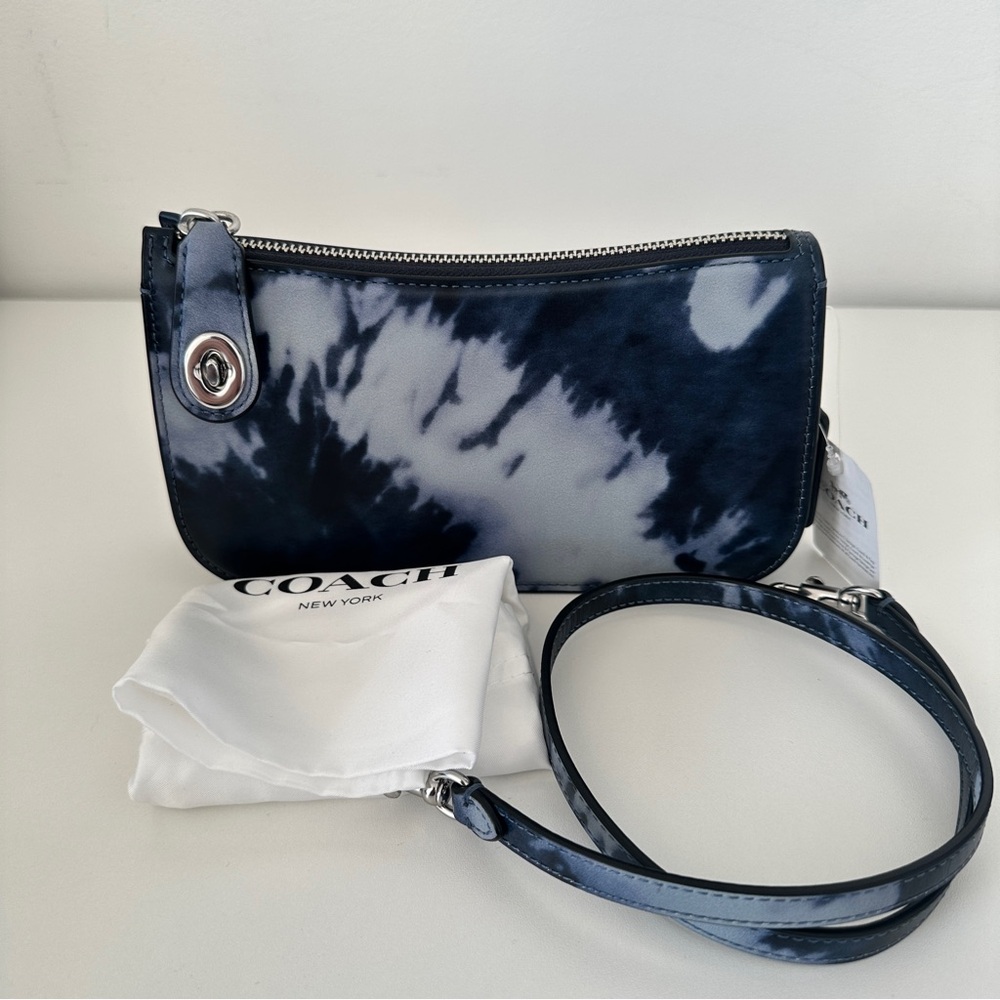 Coach Penn Shoulder Bag with Tie-Dye Print